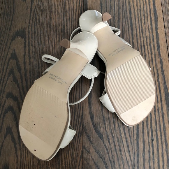 Beige Sandal Heels, Size 7 - Picture 2 of 7